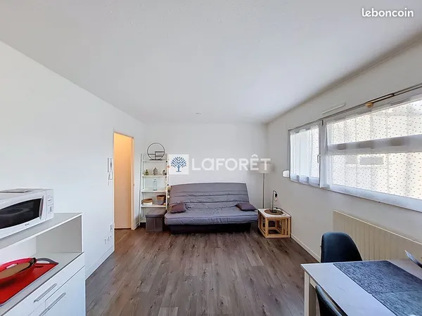 Studio 1 pièce 23 m²