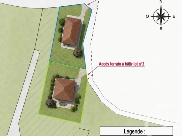 Terrain 2 000 m² Liercourt