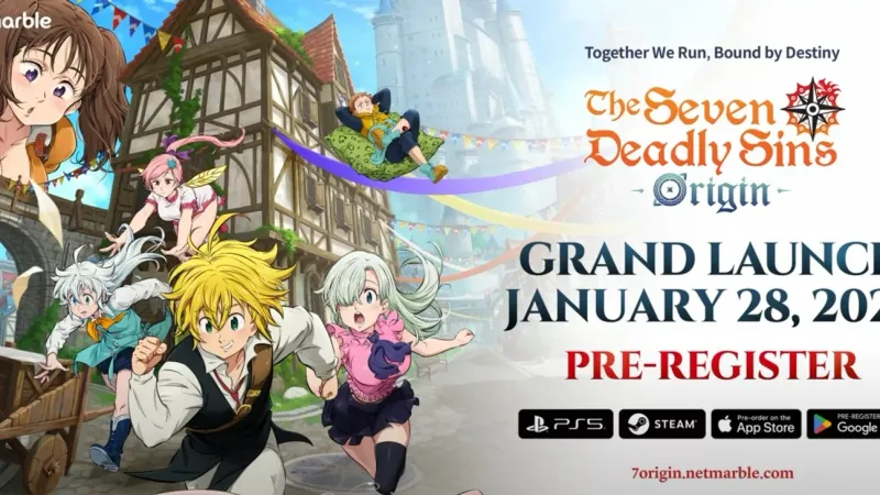 The Seven Deadly Sins: Origin - Das kostenlose Open-World-RPG erhält ein Releasedatum auf iOS, Android, PS5 und PC