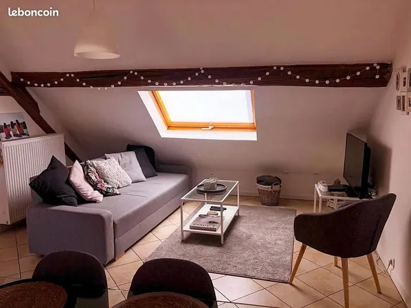Location duplex 3 pièces 63m2 Troisfontaines isolation/fenêtres neufs + cuisine équipée