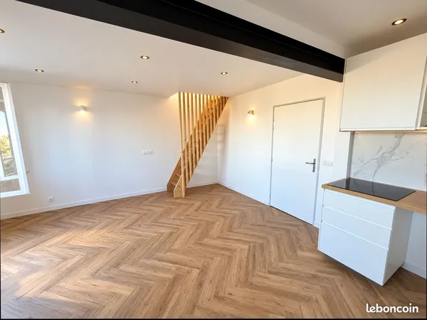 Lumineux duplex en face du grand Blottereau