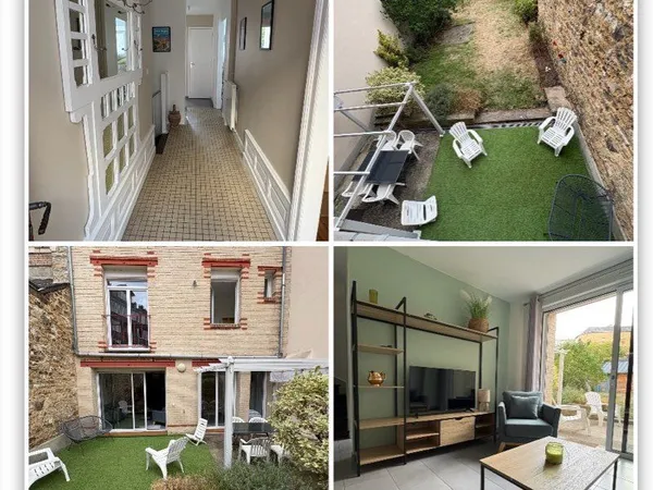 Appartement T4 comme une maison entièrement refait à neuf