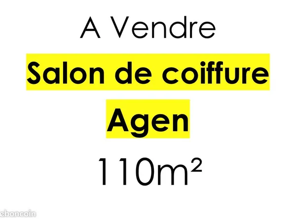 Opportunité - Salon de coiffure Agen - 110m²