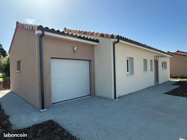 Maison neuve plain pied Pradines