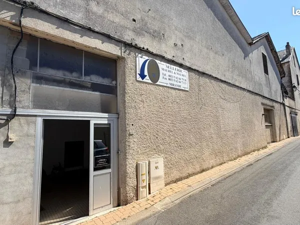Local d’activité et entrepôt Location Mirande 3p 673m² 1080€