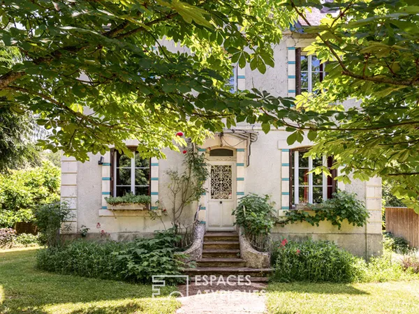 Maison de maître dans son écrin bucolique