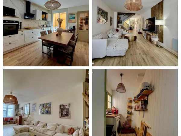Maison rénovée 116 m² - 4 chambres possibles - 119 900