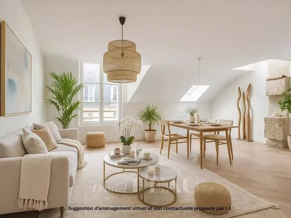 Appartement 2 pièces 49 m²