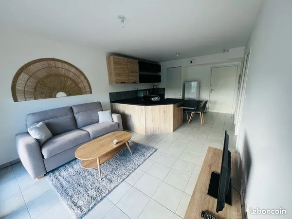 Appartement T2 neuf 42m2 + terrasse/jardin