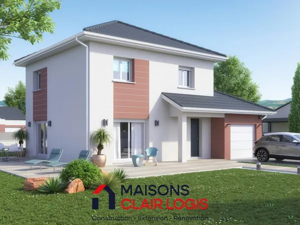 Maison à étage avec terrain à Arandon-Passins - 101 m² - 3 chambres