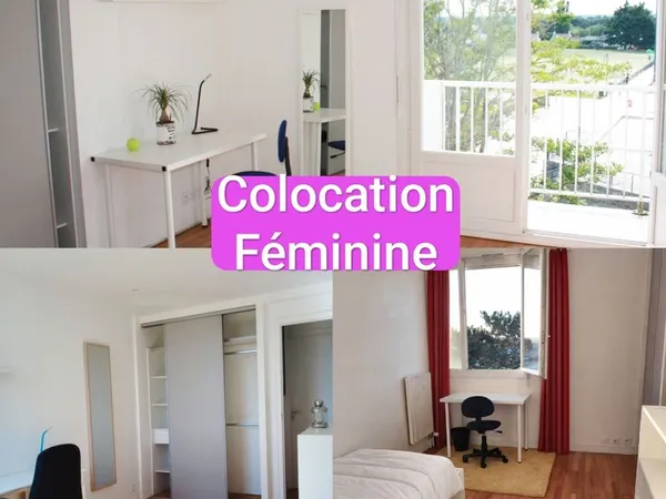 Colocation féminine - calme propre lumineux