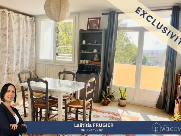 Appartement T4 de 70m2 avec un balcon
