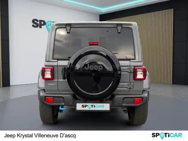 Jeep Wrangler unlimited 2.0 t 380ch 4xe overland command-trac my23 — photo 19