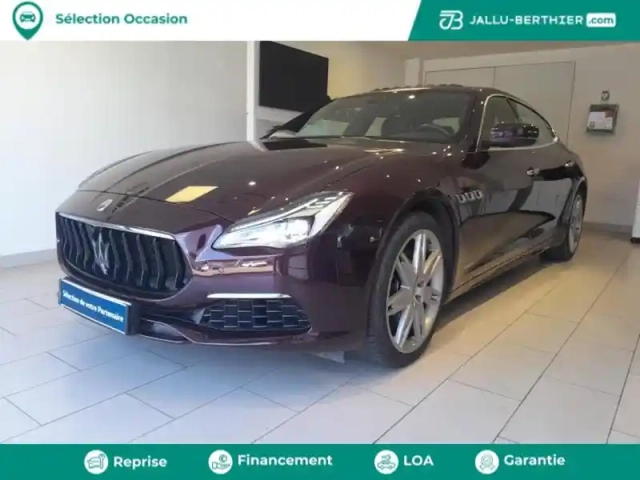 Maserati Quattroporte 3.0 v6 430ch start/stop s q4 granlusso 276g — photo 1