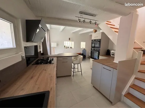 Maison 57 m² rénovée à La Couronne - Mer à 300 m - Potentiel rooftop - 310 000