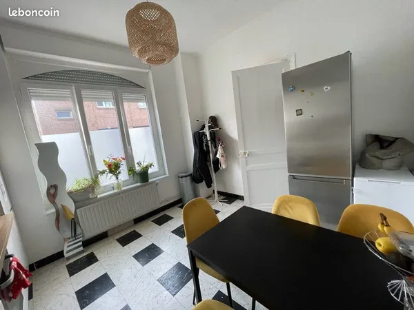 Marcq en Baroeul- Buisson- Dans une maison de 4 chambres en colocation- 450 tout compris