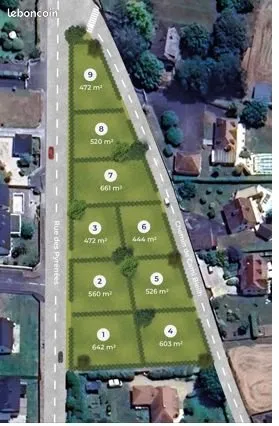 Terrain 472 m² Benejacq