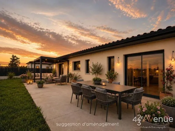 Maison de plain-pied 5 pièces 103 m²