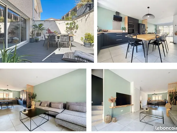 Vente maison duplex centre Communay