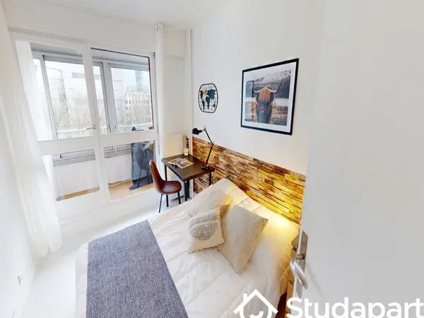 Chambre dans une colocation de 9m2