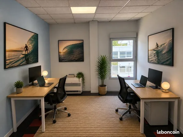 2 bureaux 21 et 22 m² Lormont - dès 358€ HT/mois tout compris