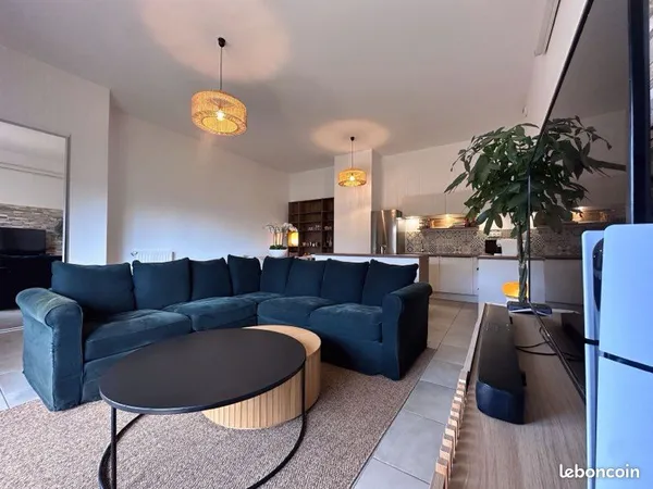 Appartement T3 76m2 avec garage et jardin privatif