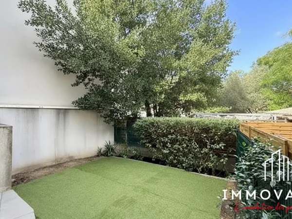 VENTE APPARTEMENT 2 PIECES AVEC JARDIN