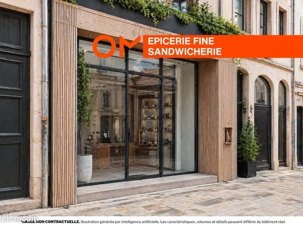 Fonds de commerce restaurant 55 m²