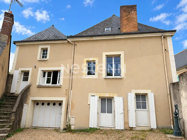 Agréable maison rénovée à vendre avec jardin, garage à Chahaignes (72340)