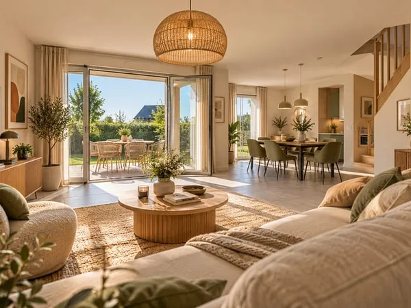 DEVENEZ PROPRIÉTAIRE D'UNE MAISON NEUVE AVEC GRAND JARDIN PRIVATIF, TERRASSE ET GARAGE