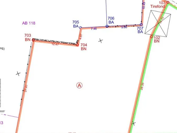 Terrain 1000 m²