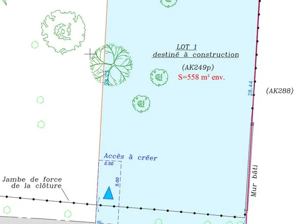 Terrain constructible