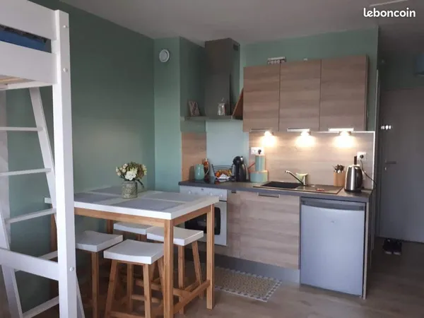 À louer - Studio meublé 21 m²