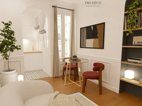Appartement 2 pièces 22 m²