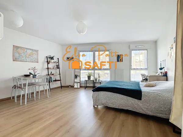 À VENDRE - STUDIO LOUÉ - RÉSIDENCE RÉCENTE - CAEN RUE BASSE