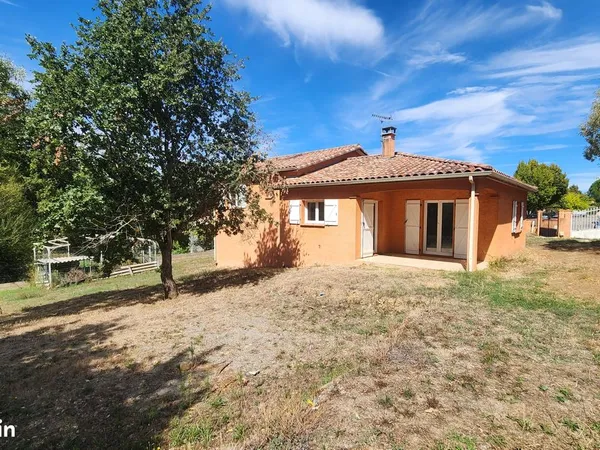 Bérat - VILLA 105m², garage 60m², grand terrain clôturé (1200m²)