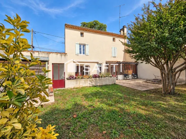 Montélimar - Maison rénovée, jardin et beau potentiel