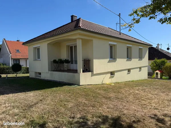 Maison style bungalow à Hunspach