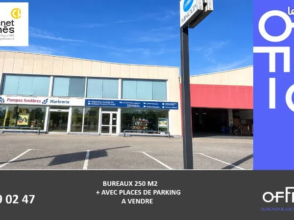 Local bureaux 253 m²