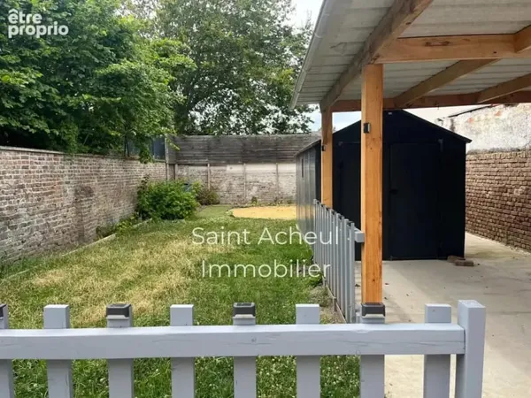 Pont de Metz / Maison avec Jardin et garage sous porche