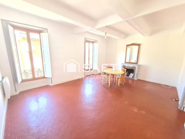 GONFARON - MAISON DE VILLAGE 142M2 AVEC 2 APPARTEMENTS, COMPTEURS INDIVIDUELS, CAVE, PROCHE DES COMM