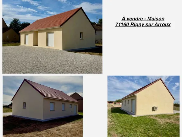 Maison neuve à Vendre