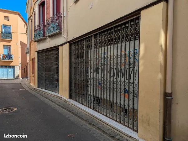 Grand Local Commercial 90 m2 Ille Centre