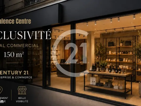 Boutique 150 m² VALENCE