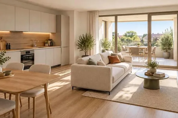 Appartement 3 pièces 62 m²