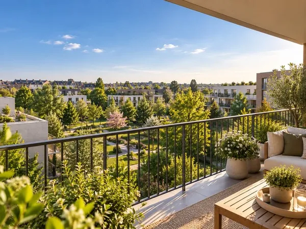 T2 DE STANDING DE 50 M² balcon SUD-EST  RER A 4min à pied