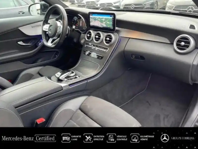 Mercedes Classe C coupé 220 d 194ch amg line 9g-tronic 10cv — photo 12