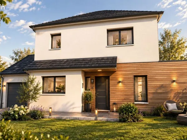 Projet de construction d'une maison 114 m² avec terrain à GUENROUET (44)