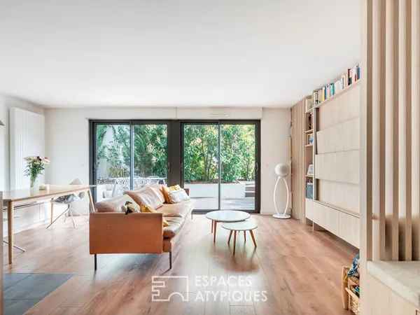 Maison contemporaine avec jardin au coeur de Créteil village