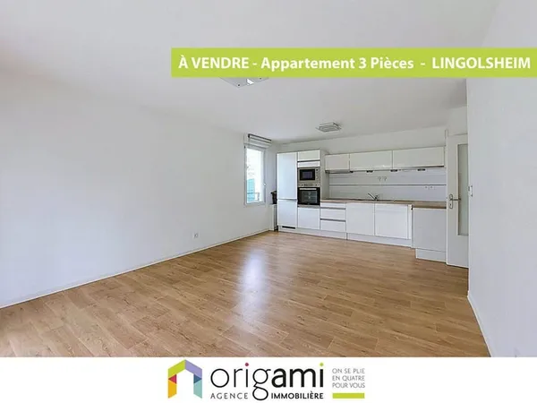 Appartement 3 pièces 59 m²
